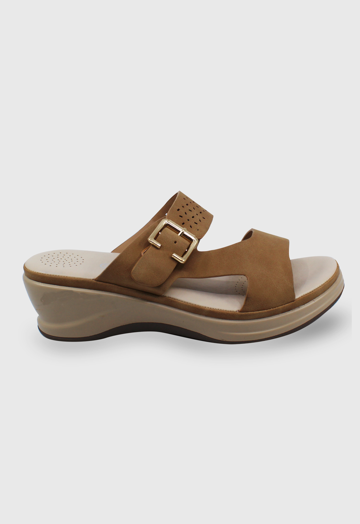 Sandalia Dora camel Stylo Shoes-0