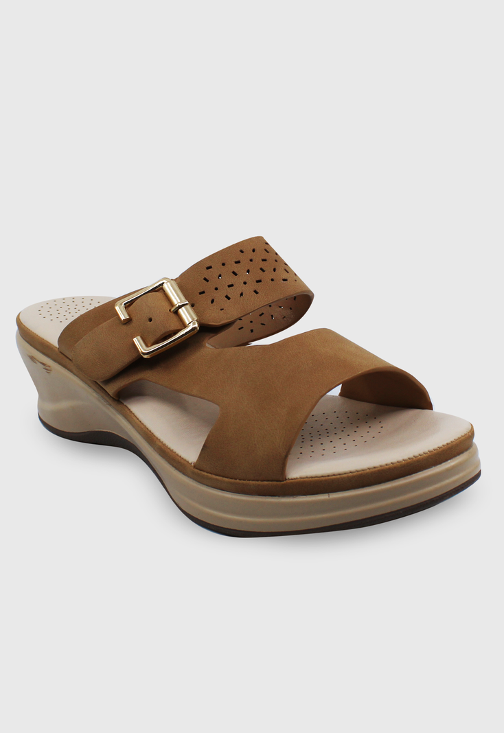 Sandalia Dora camel Stylo Shoes-3