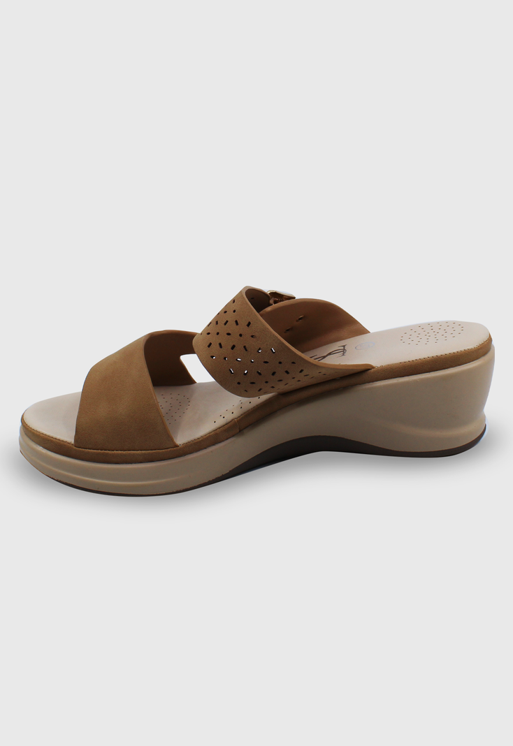 Sandalia Dora camel Stylo Shoes-6