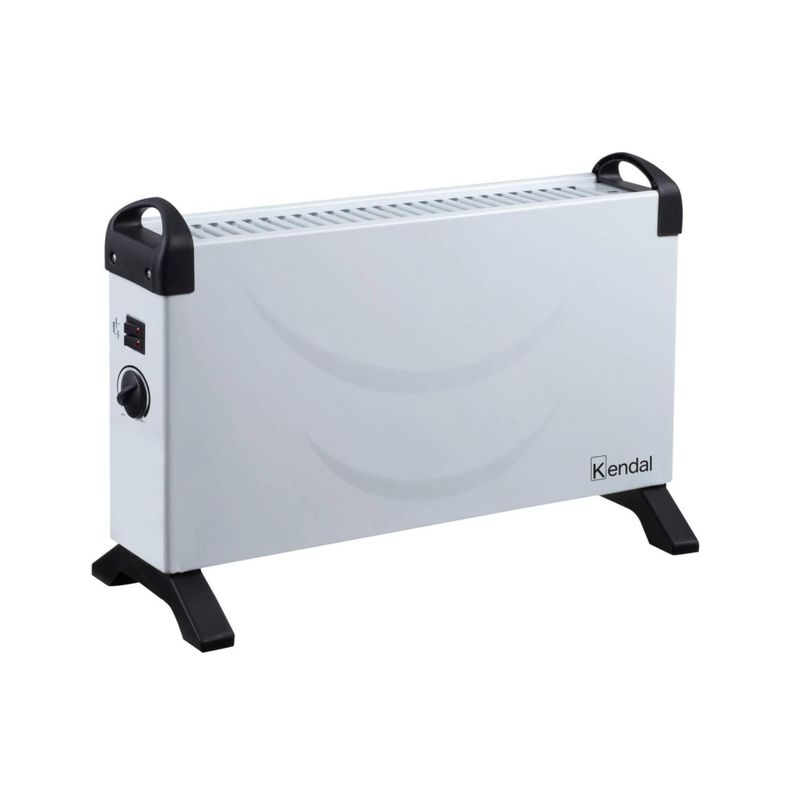 Calefactor Convector Electrico 2000W Blanco KCE-DL06 Kendal-1