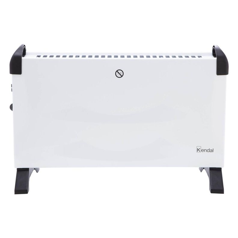 Calefactor Convector Electrico 2000W Blanco KCE-DL06 Kendal-0