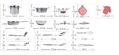 Set De Ollas Y Utensilios Metálicos Para Niñas-5