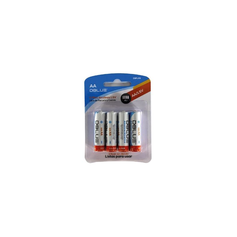 Blíster 4 Pilas Alcalinas AA - PuntoStore-1