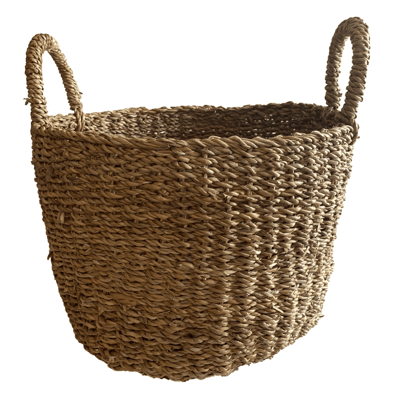 CESTO DELHI L 38X25X30 Beige Natural