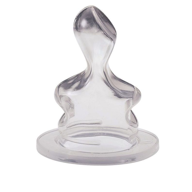 Mamadera vidrio Silicona Oso Azul 125 ml anatómica ortodóntica anticólicos-0