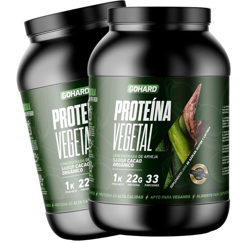 PACK PROTEINAS 2KG TOTAL 66SV CACAO ORGANICO
