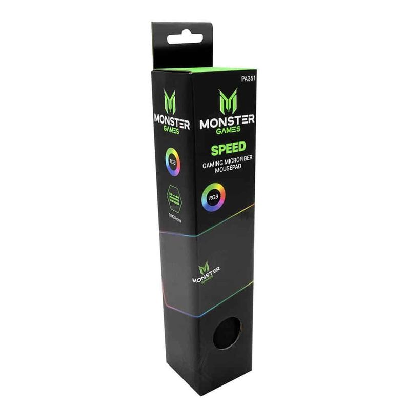 Mousepad Monster Games PA351 – Speed (35x25cm), RGB-3