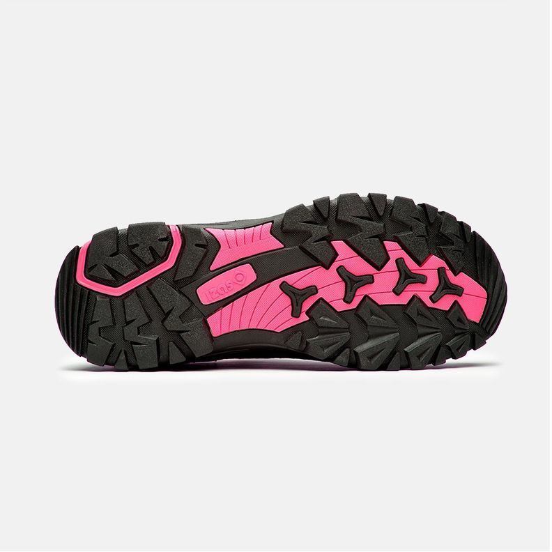 Zapatillas De Trekking Nilsen Para Mujer Black/Fuxia-1