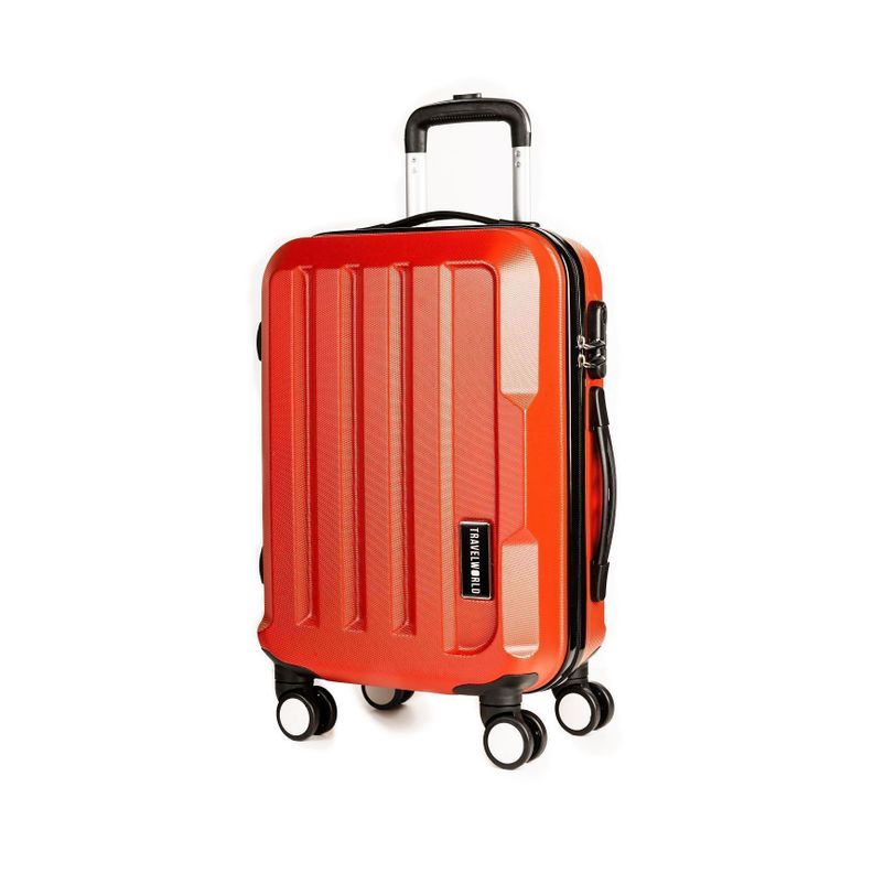 Maleta Cabina Carry On Valija De Mano Roja-0