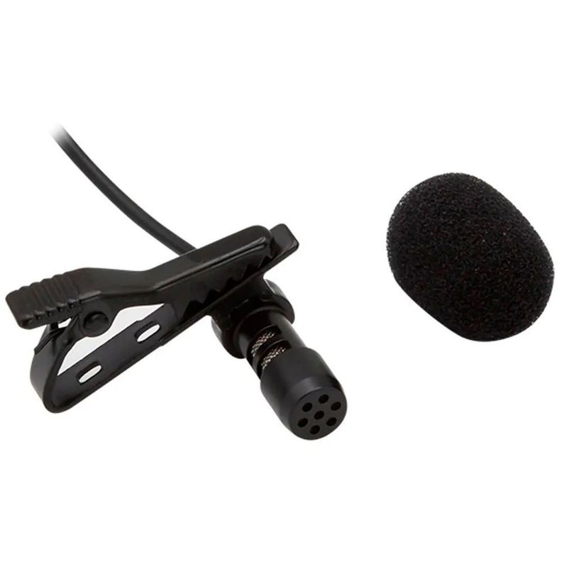 Microfono Solapa Lavalier Conexión 3,5 + Adaptador Lightning-4