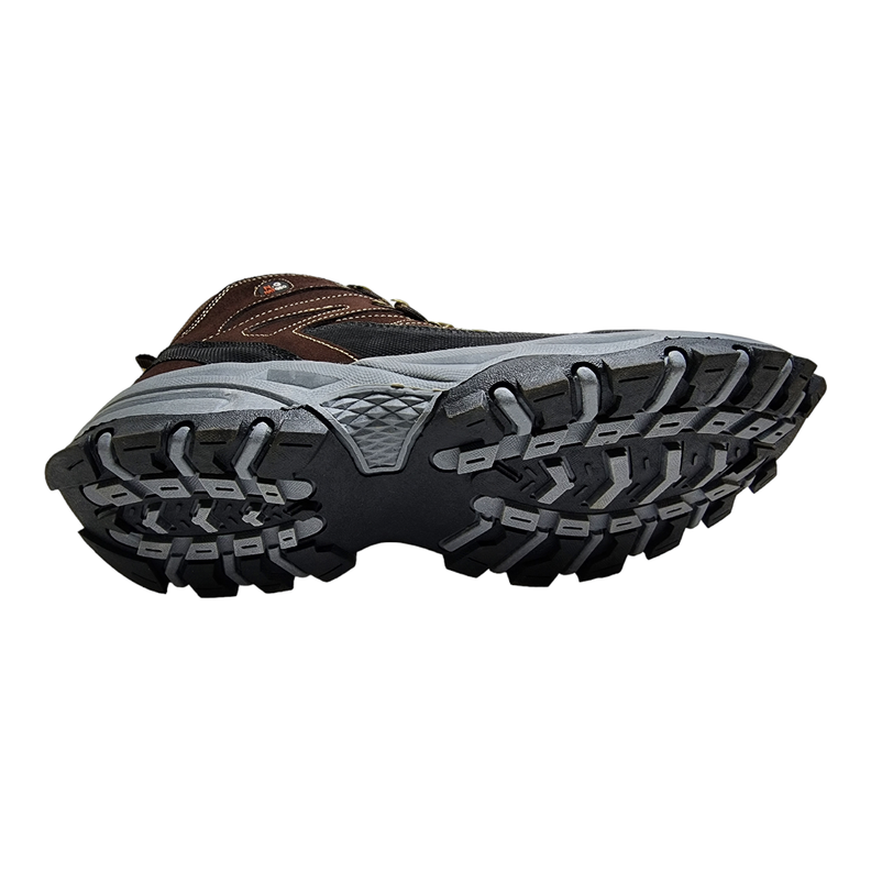 Zapatilla Caña Natgeo Hombre Café y Negro-5