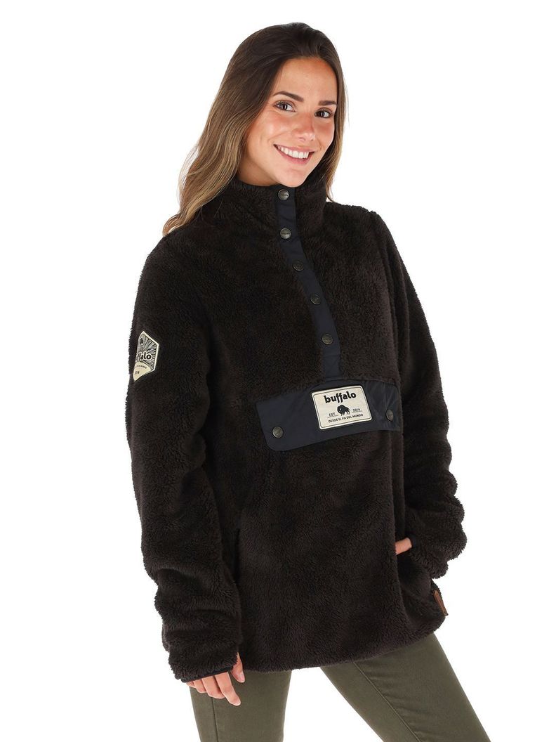Chaqueta Indigo Negro Mujer-0