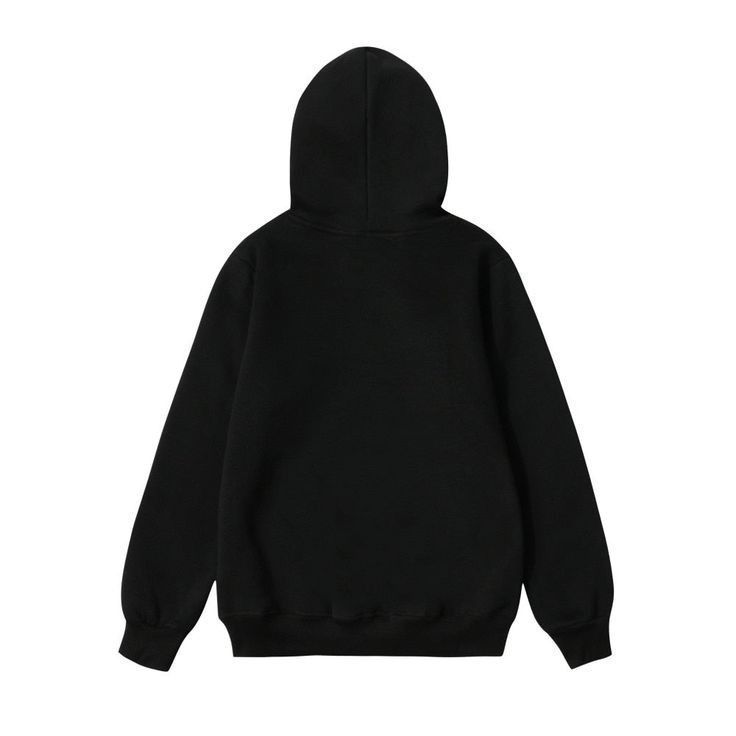 Polerón Canguro Negro Estampado Fuck-2
