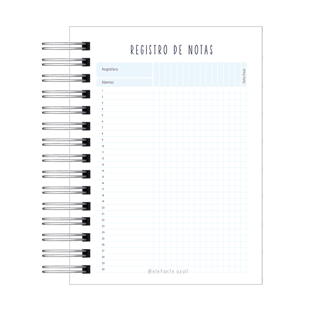 Agenda Profesor-9
