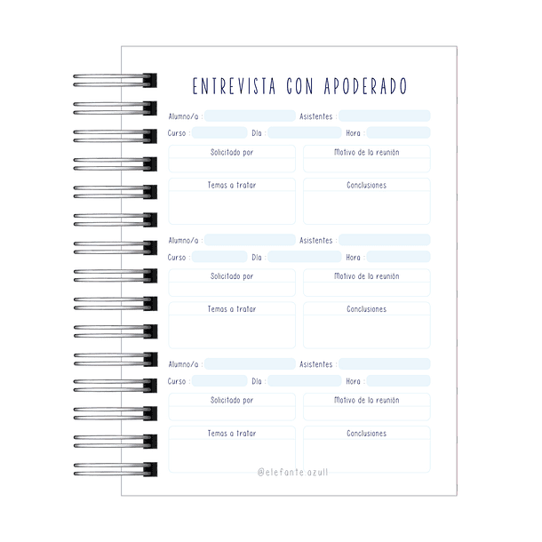 Agenda Profesor-13