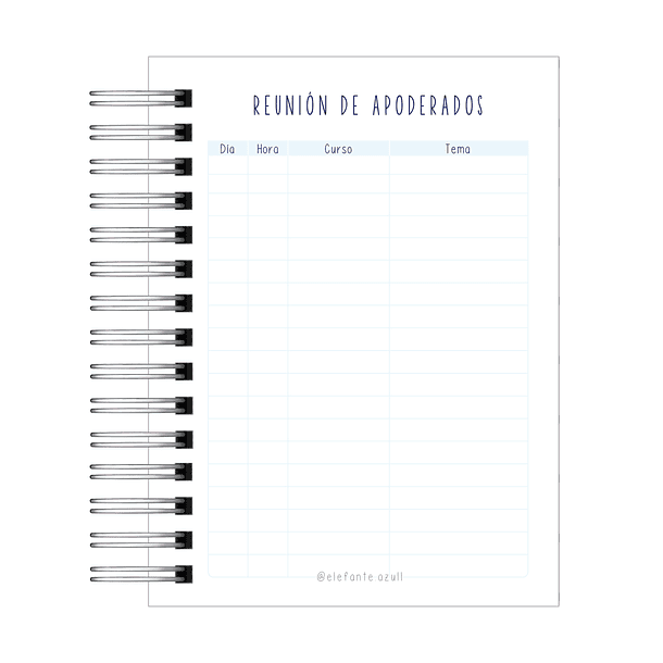 Agenda Profesor-11