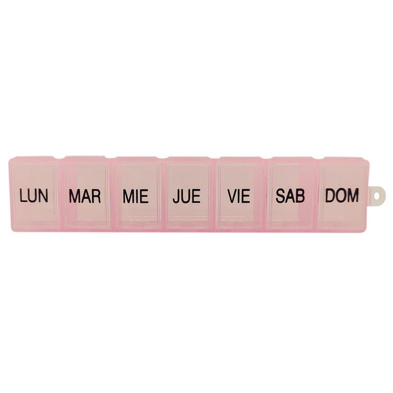 Pastillero Semanal Organizador De Pastillas 7 Dias-5