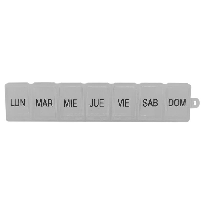 Pastillero Semanal Organizador De Pastillas 7 Dias-2