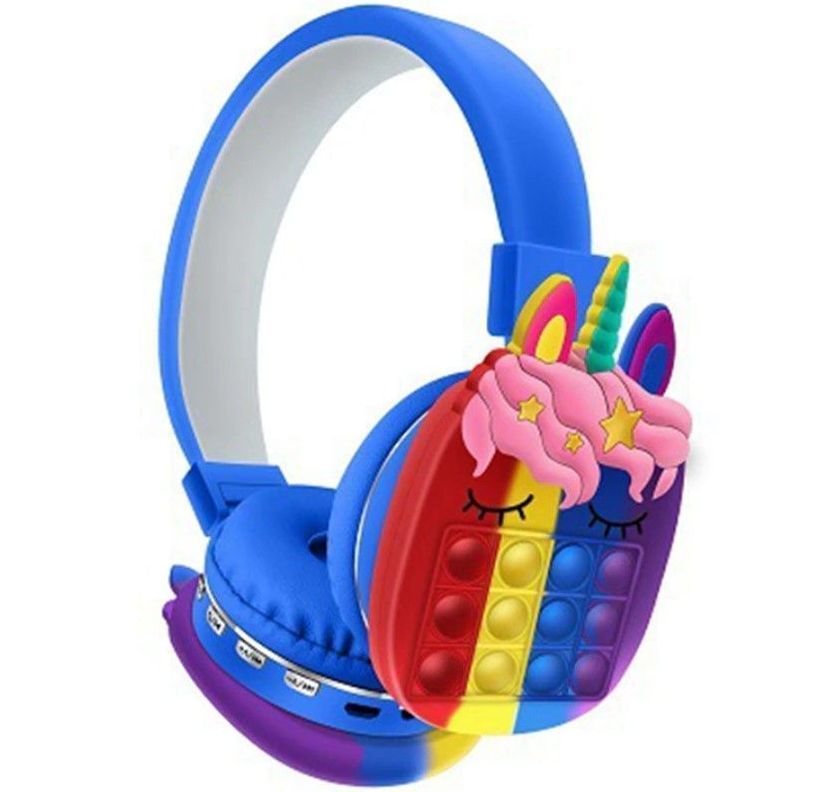 Audífonos Popit Unicornios Bluetooth-0