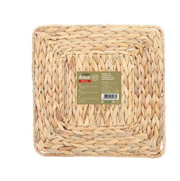SALVAMANTELES 28X28CM RATTAN CUADRADO OD-0