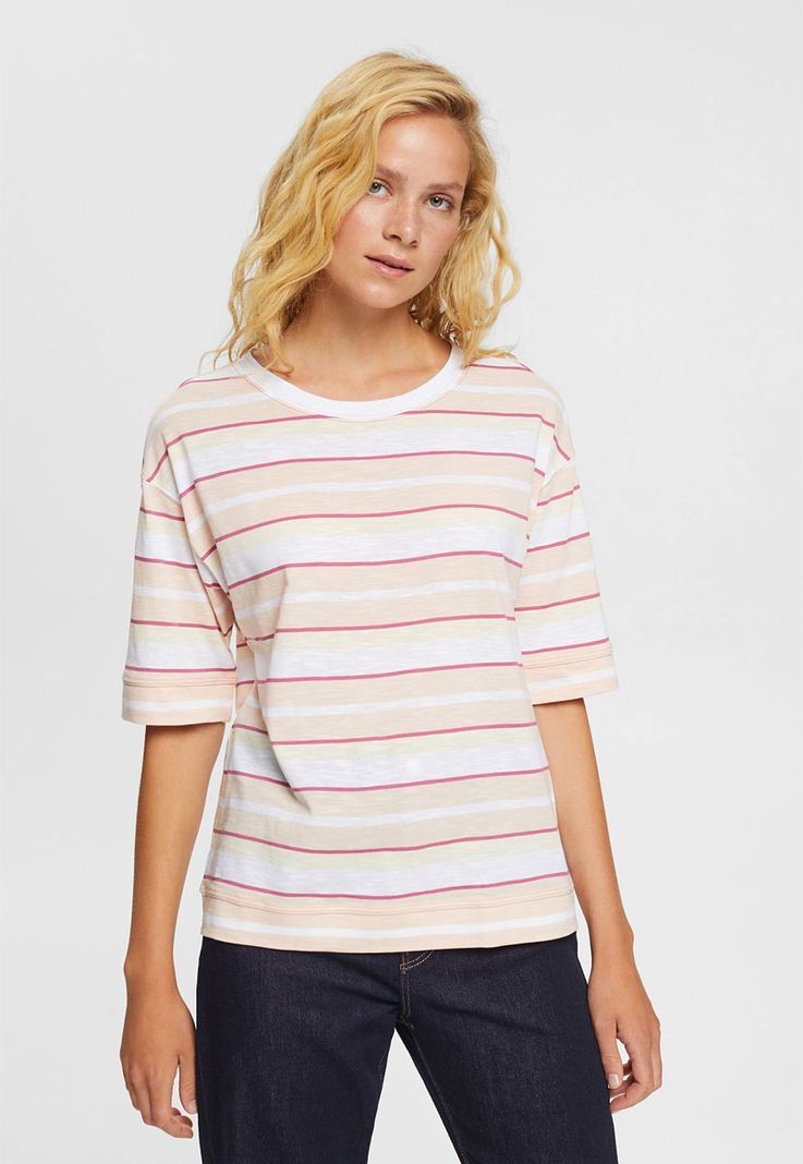 Polera A Rayas Combinadas Esprit