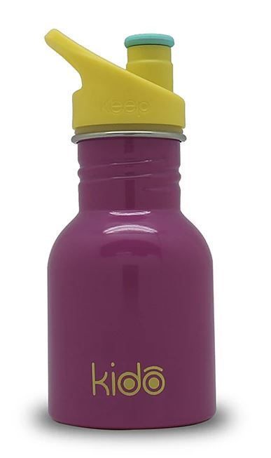 Botella Metalica 335ml Keep Kido fucsia-0