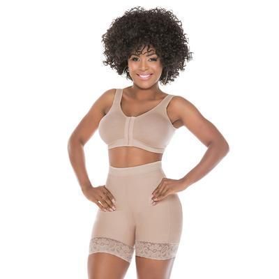 Short Levanta Cola Con Huecos 319 Fajas Salome Beige-1