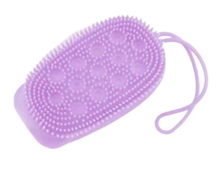 cepillo de silicona para ducha-VIOLETA-0