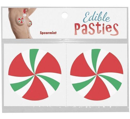 Pezoneras Comestibles Juego Erotico Sexual Sabor Menta-0