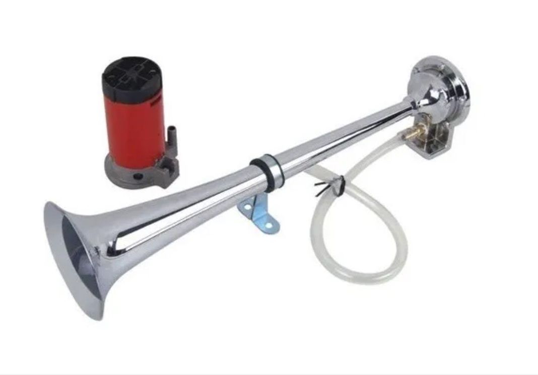 Bocina 24v Eléctrica Trompeta Aire Comprimido Universal Auto-4