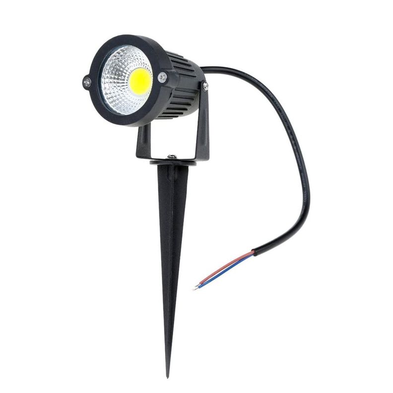 Foco LED Estaca Jardín 7W Frío-0