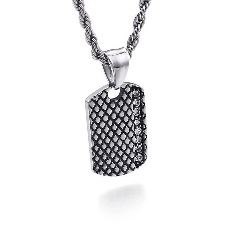 Cadena Con Medalla de Estilo Europeo, Varonil. -0