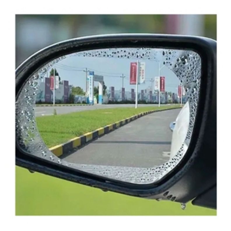 Lamina Mica Antilluvia Impermeable Espejo Retrovisor-1