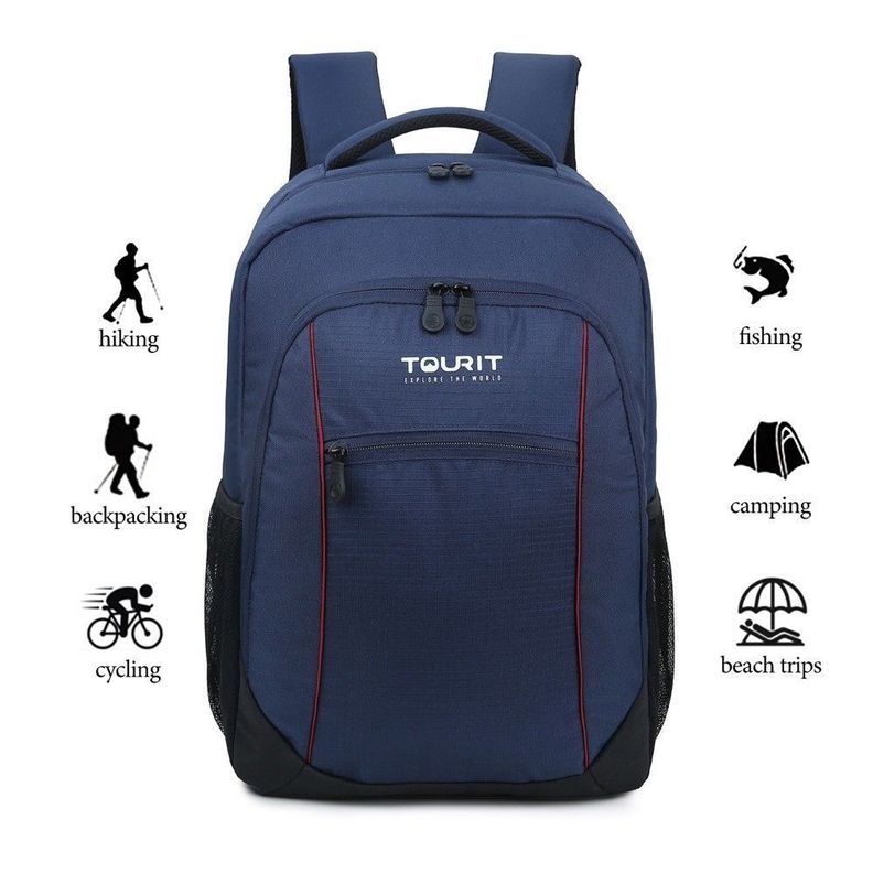 TOURIT Mochila Cuckoo térmica Aislante 22 lt- Azul-3