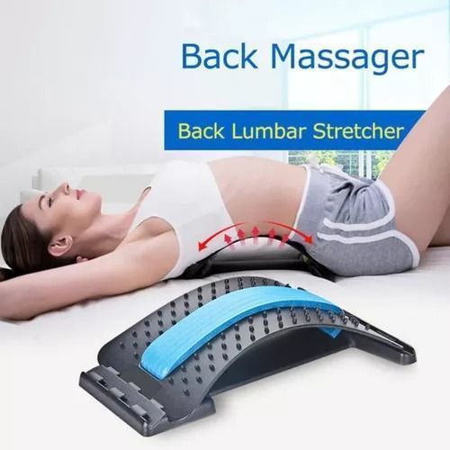Espalda Estirable Equipo Masajeador Camilla Fitness Lumbar-1
