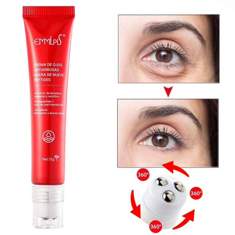 Crema Contorno Ojos Reafirmante Anti-arrugas Con Roll-on 15gr-1