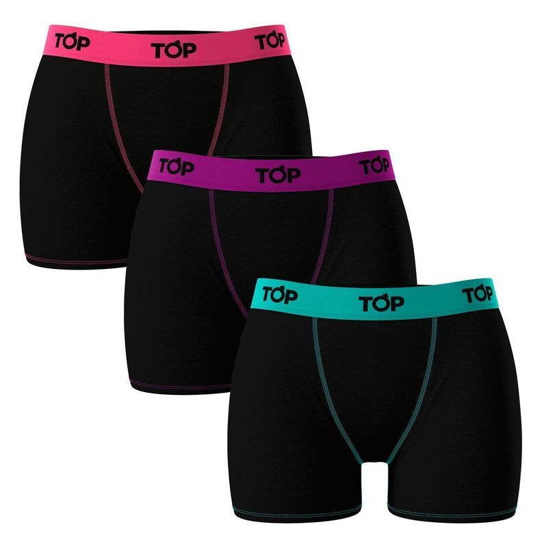 Bóxer Medio Modal MUJER Pack 3 C1 Top-0