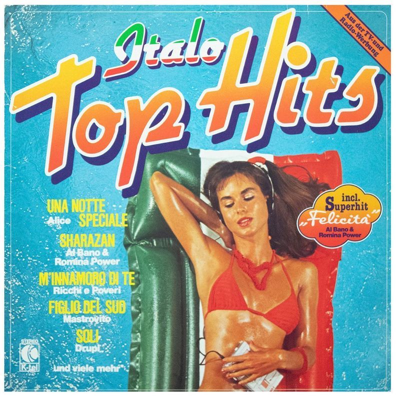 ITALO TOP HITS - VARIOUS ARTIST VINILO USADO-0