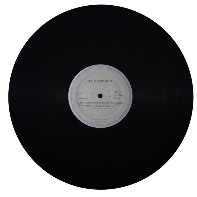 ITALO TOP HITS - VARIOUS ARTIST VINILO USADO-2