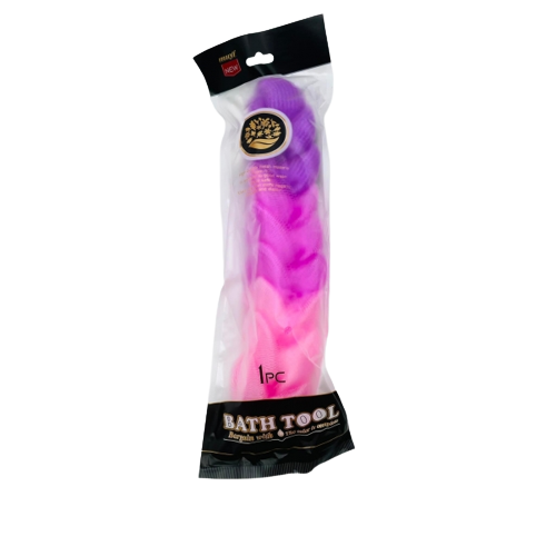ESPONJA PARA ESPALDA TRENZA DE BAÑO-VIOLETA-0