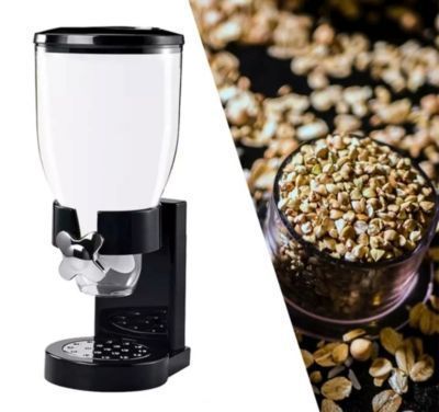 Dispensador de Cereales - Negro - Fresh Easy-2