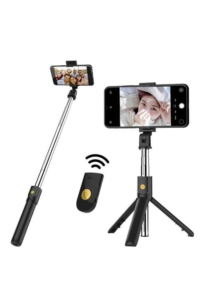 Bastón Selfie Tripie Control Remoto Bluetooth-2