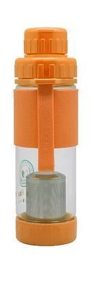 BOTELLA VIDRIO CON INFUSOR KEEP amarillo-0