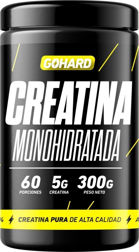 CREATINA MONOHIDRATADA - 60 SERVICIOS - GOHARD-0