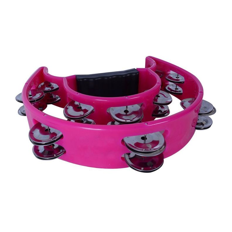 PANDERO M/LUNA ROSADO DOBLE SCORPION-2