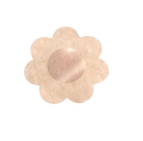 Pack X20 Cubre Pezon Pezoneras Parches Pezoneras Adhesivas Beige Natural