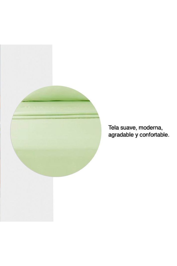 Juego de Sábanas Microfibra Monaco 2 Plazas Verde-3