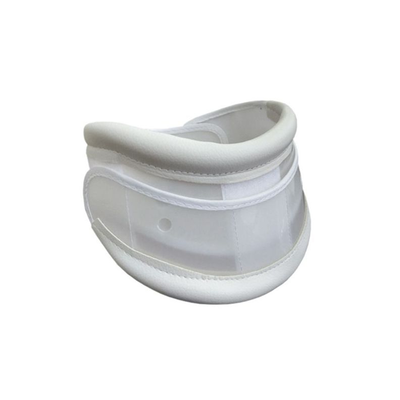 Cuello Cervical Plastico 2 Piezas Talla M Blanco