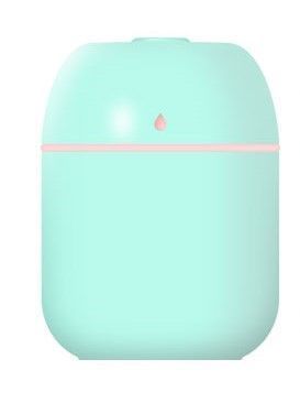 Difusor Humidificador Aire Ambiente Color Turquesa luz led-0