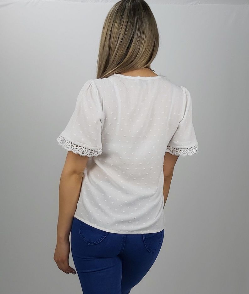 Bluson abotonado jacquard m/c blanco-2
